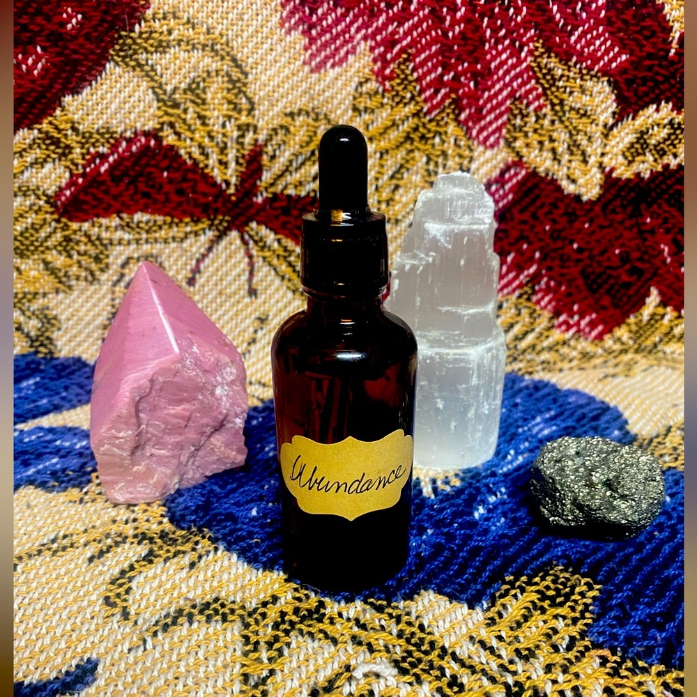 Abundance intention oil